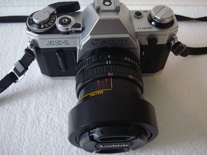 Canon AE1 + Zoom CANON FD 35-70 mm/3.5-4.5 MACRO - Catawiki