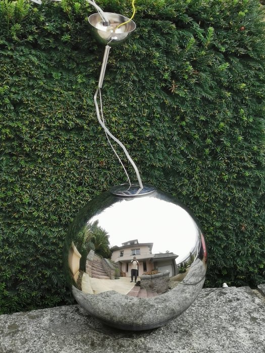 Roberto Menghi - Fontana Arte - Hanglamp (1) - Globo di luce