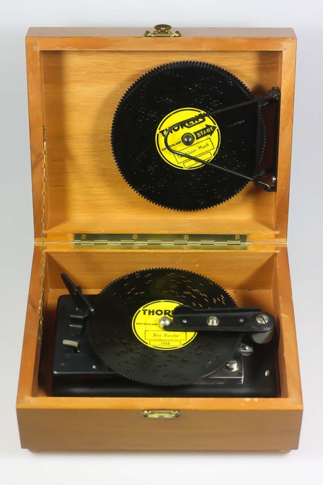 Thorens - 音乐盒音乐盒Thorens AD30录音音乐盒 - 木