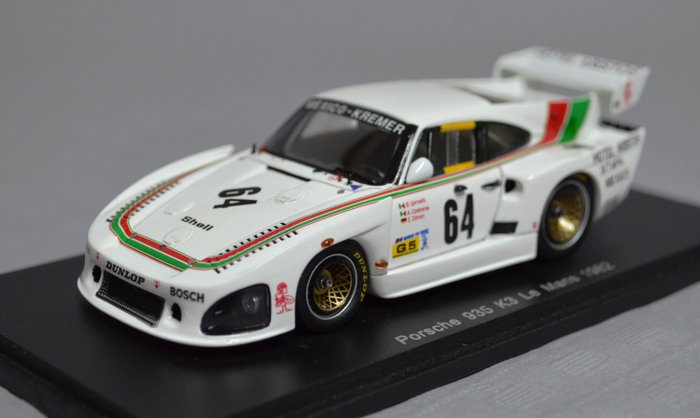 Spark - 1:43 - Porsche 935 K3 24H Le Mans 1982 ° 64 / Extremely Rare ! - Edgar Dören (GER) * Antonio Contreras (MEX) * Billy Sprowls (USA)
