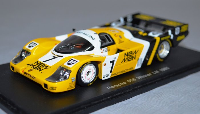 Spark - 1:43 - Porsche 956 24H Le Mans 1985 ° 7 / Winner ! / Extremely Rare ! - Klaus Ludwig (GER) * Paolo Barilla (ITA) * "John Winter" (GER)