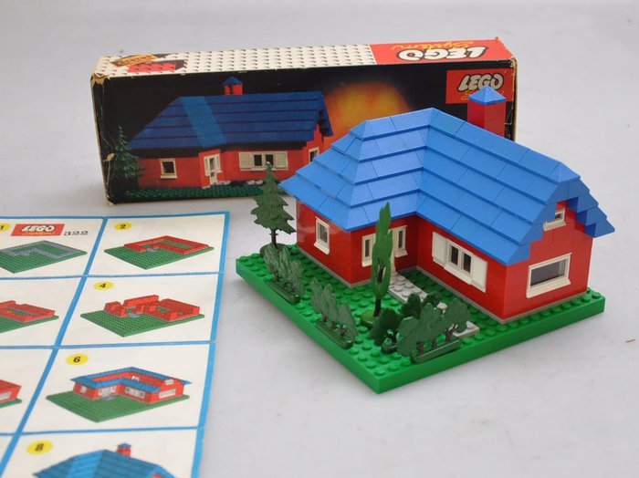 LEGO - Vintage - bungalow 322 - 1960-1969 - Danimarca