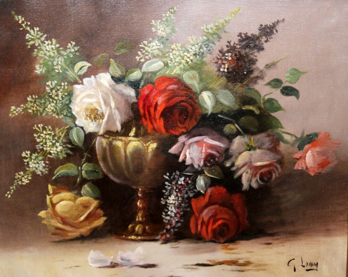 G. Lamy - Bouquet de fleurs