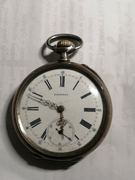 Longines - Grand Prix Paris 1889 - pocket watch NO RESERVE PRICE  - 男士 - 1850-1900