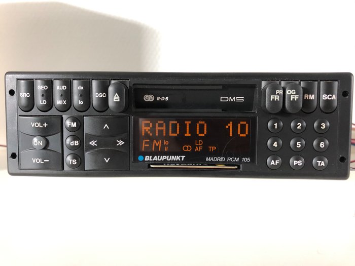 Radio - Blaupunkt Madrid RCM 105 in original box! As new! - Blaupunkt