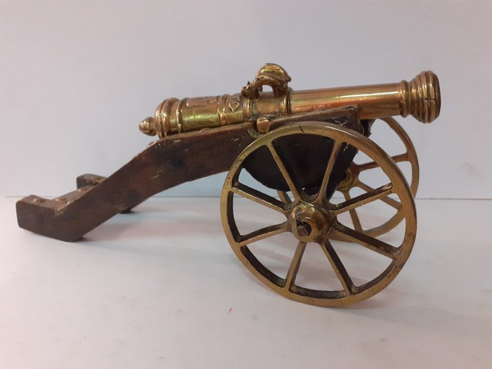 微型大砲 - 木黃銅 - 20世紀