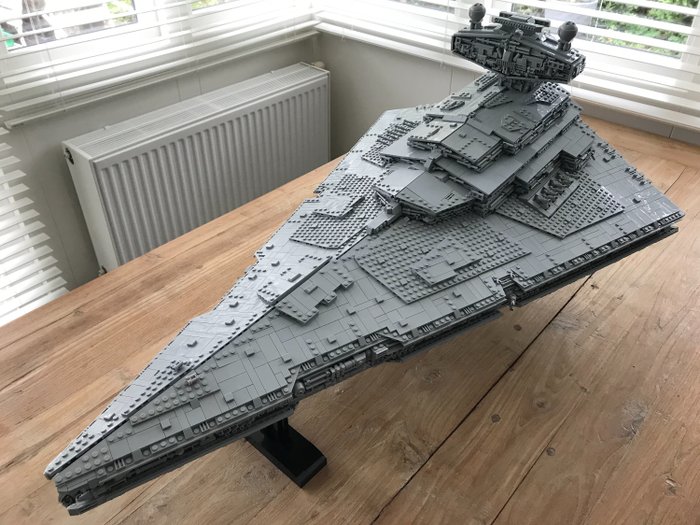 LEGO - Star Wars - MOC UCS帝国之星驱逐舰“侵略者”-15,310件-完整的内饰