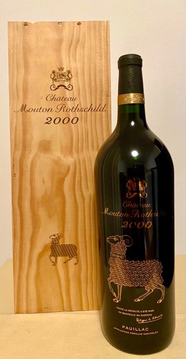 2000 Chateau Mouton Rothschild - Pauillac 1er Grand Cru Classé - 1 Magnum (1,5 L)