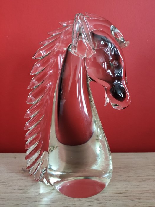 Cap de cal - Sticlă de Murano
