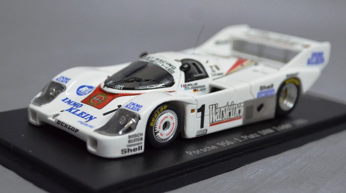 Spark - 1:43 - Porsche 956 DRM Zolder 1983 ° 1 / Winner ! / Bob Wollek (FRA) / Extremely Rare !