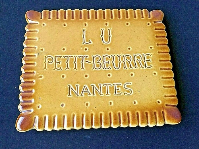 Générale Biscuit - Lu Petit Beurre Nantes onderzetter (1) - Art Deco - Keramiek