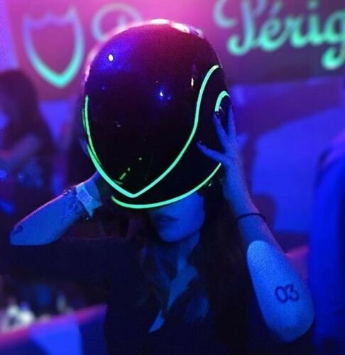 Dom Perignon Luminous show helmet – Champagne