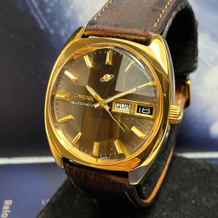 Enicar - Automatic Day-Date - 167-01-26 - Homem - 1970-1979