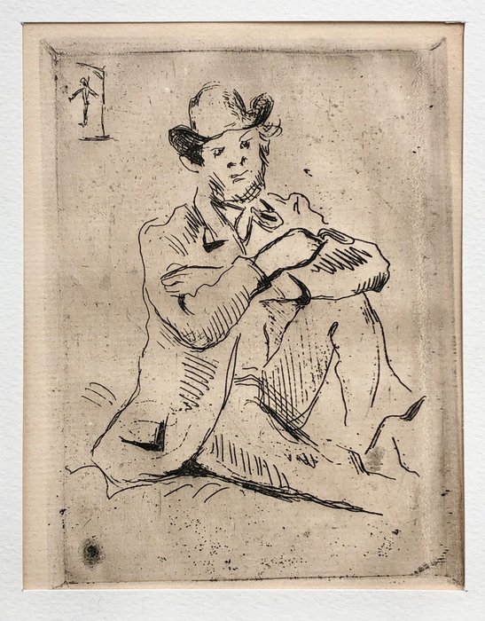 Paul Cézanne - Guillaumin au pendu