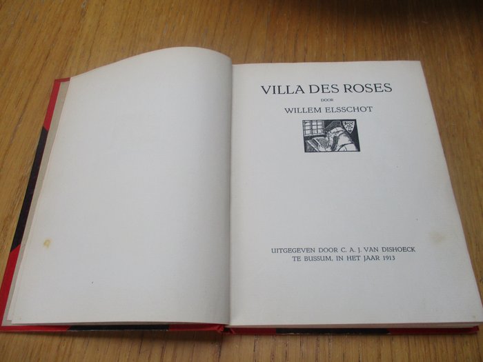 Eerste druk; Willem Elsschot - Villa des Roses - 1913