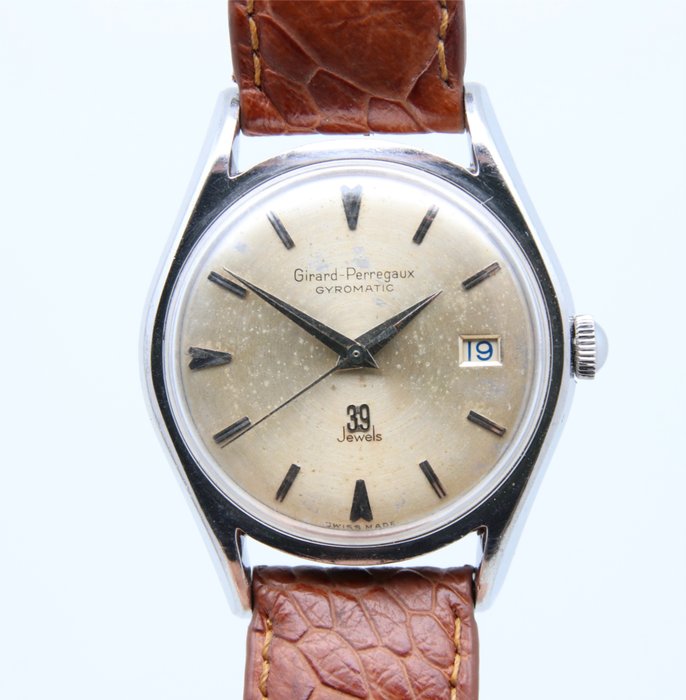 Girard-Perregaux - Gyromatic 39 jewels Mechanical watch - Mænd - 1970-1979
