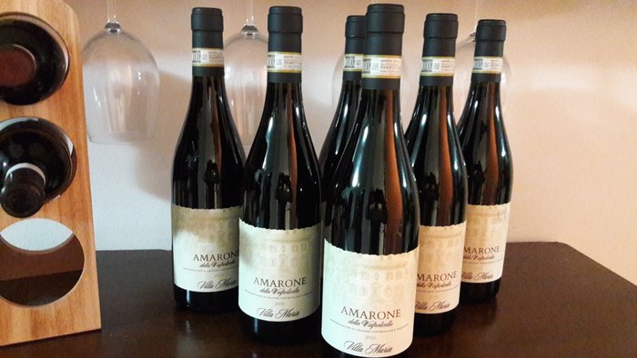 2015 Sartori, Amarone della Valpolicella 'Villa Maria' - Venetien - 6 Flaschen (0,75 l)