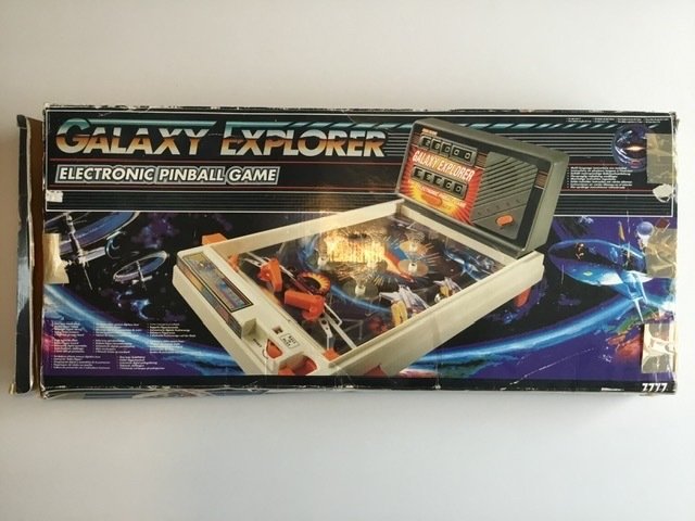 galaxy explorer electronic pinball game