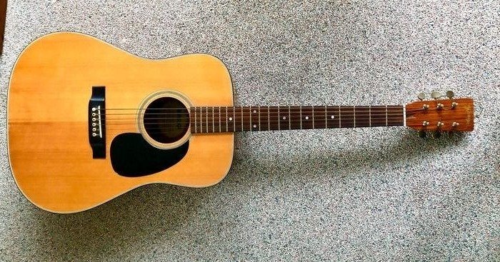 Kasuga - D-200 - Gitaren, Staalsnarige gitaar, Western gitaar - Japan