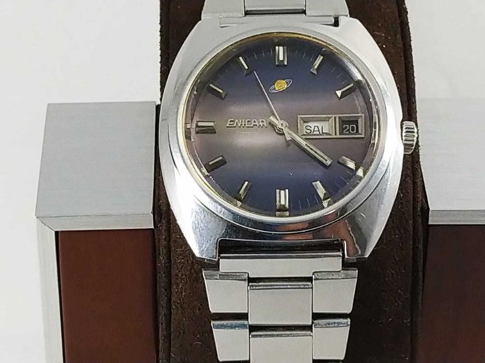 Enicar - Automatic call. 167c - 167-07-02 - "NO RESERVE PRICE" - Homme - 1970-1979