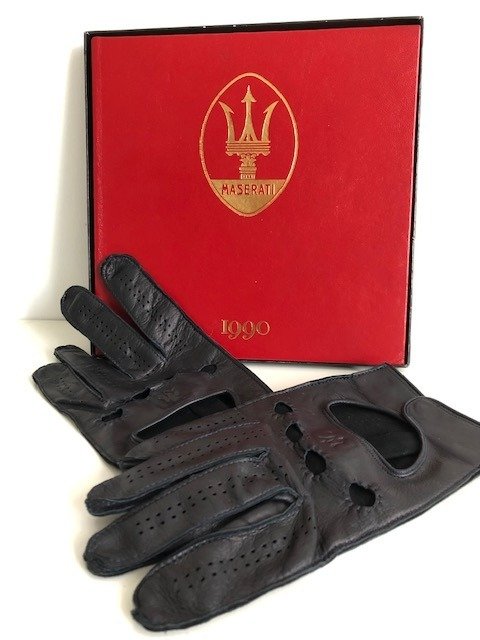Mănuși de conducere Maserati / Agenda 1990 Ediție limitată - Maserati Driving Gloves Handschoenen - Maserati - 1980-1990