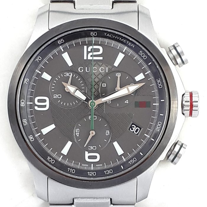 Gucci - Timeless Chronograph Date (SWISS MADE) - 126.2 - Heren - 2011-heden