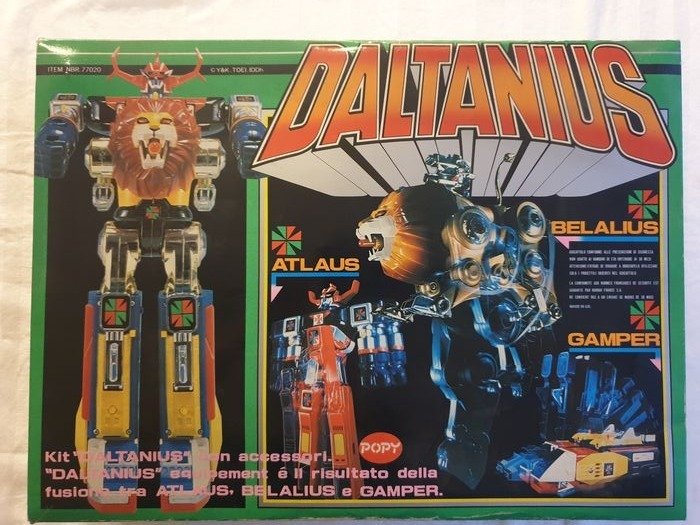 Popy - Robot Daltanius - 1980-1989