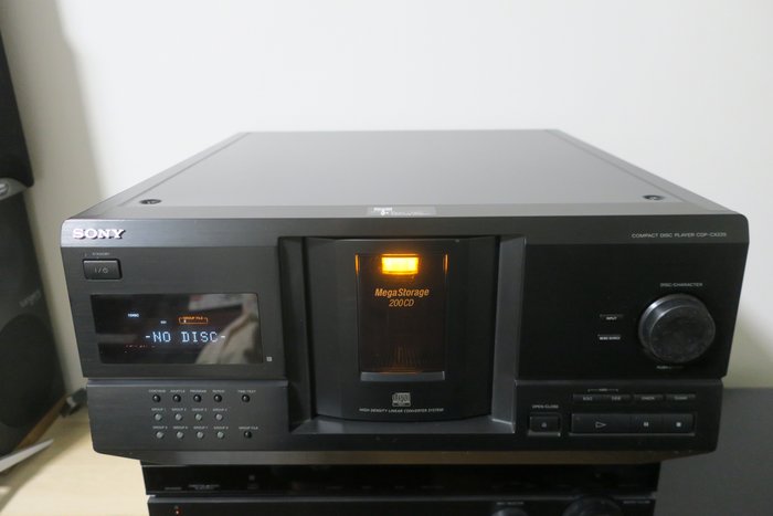 Sony - CDP-CX235 - Mega Storage - Cambiador de 200 cd
