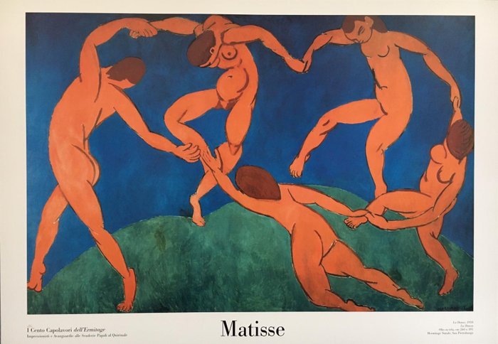 Henri Matisse (after) - Le Danse 1910