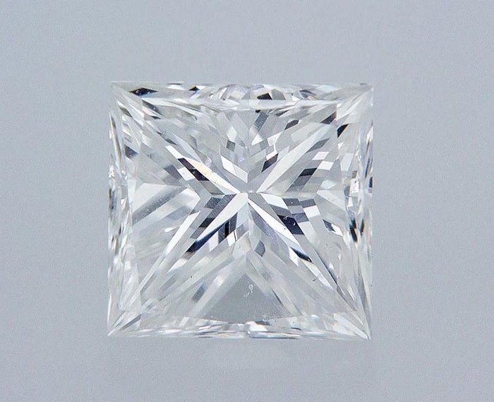 1 pcs Diamonds - 0.72 ct - Princess - D (colourless) - VS1 
