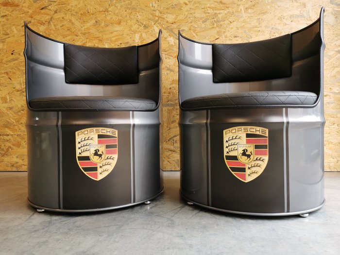 furniture - P O R S C H E - Oil barrel chairs - Porsche
