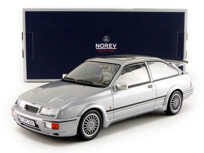 Norev - 1:18 - Ford Sierra Cosworth 1986 - Color Gray metallic