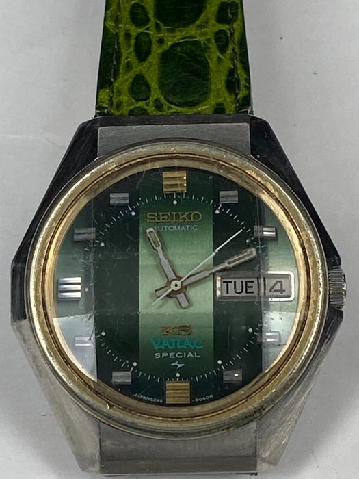 Seiko - King Seiko (KS) Vanac Special Green - 5246-6030 - Mężczyzna - 1970-1979