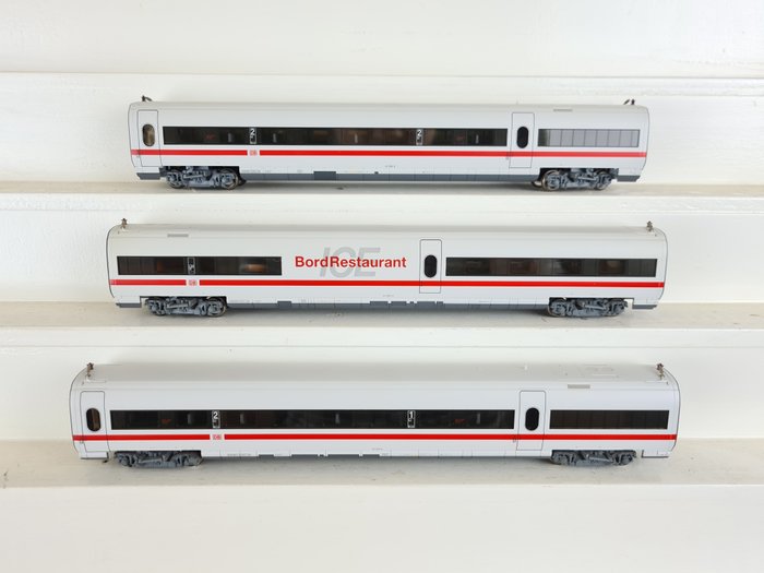 Fleischmann H0 - 4461/4462/4463 - Matkustajavaunu - 3 ICE-T-väliautoa - DB