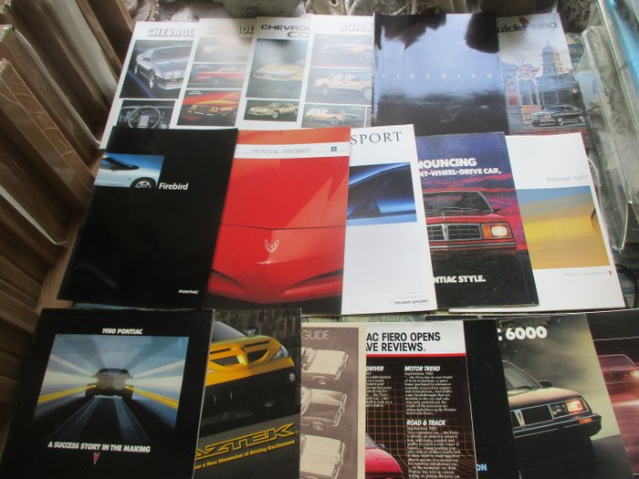 Brochures / catalogues - 1979-1995 - Pontiac - Catawiki