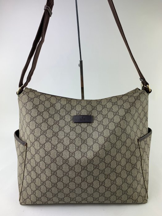 Gucci - Unisex Biege GG PVC - Shoulder bag - Catawiki