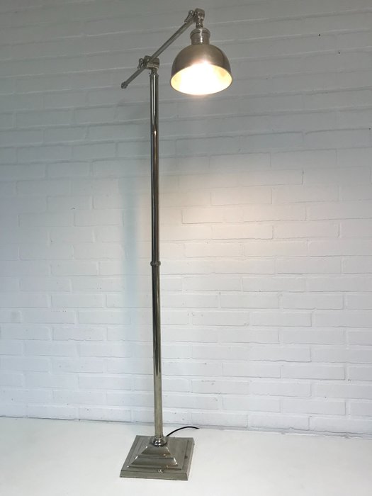 Floor Lamp Hinged with Spot - Empire Style - Chrome metal - Catawiki
