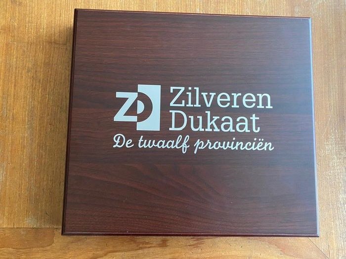 Nederland – Zilveren dukatenset 2015-2019 De twaalf provinciën – Zilver