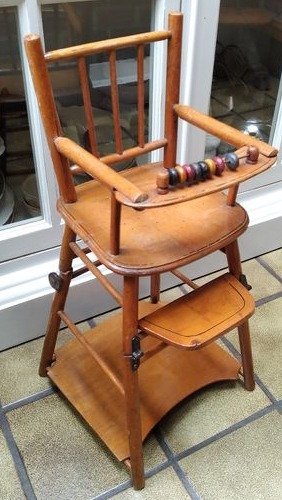 Dolls high chair Torck - Wood