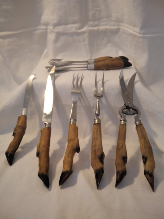 Thiers - 餐具和鹿爪餐具 (7) - 不銹鋼鹿腿