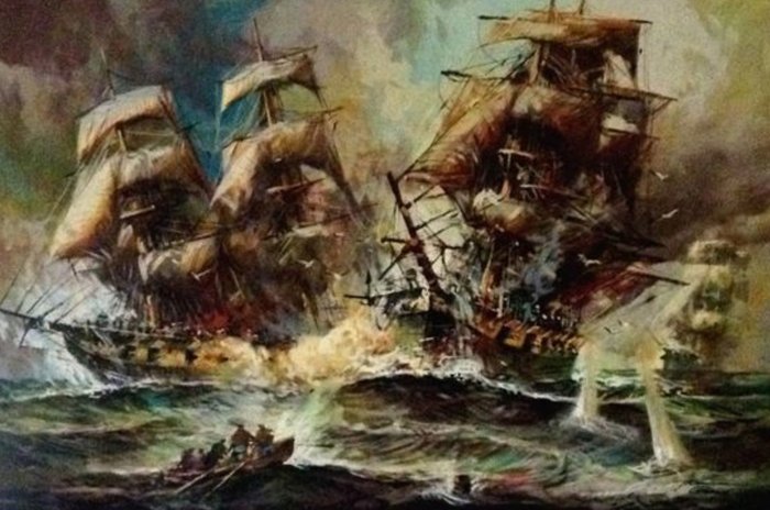 Herman Conrad - Battaglia navale