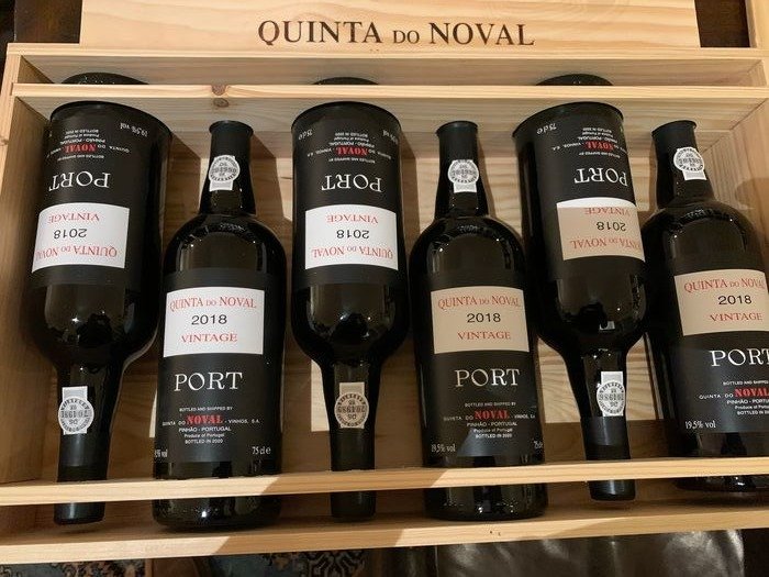 2018 Quinta do Noval Vintage Port - 12 Bottles (0.75L)