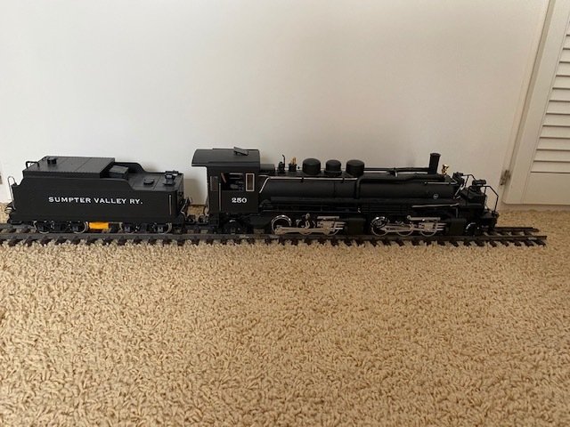LGB G - 20892 - Damplokomotiv med kulvogn - Smal Gauge Mallet lokomotiv - Sumpter Valley RW