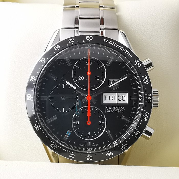 TAG Heuer - Carrera Juan Manuel Fangio Special Edition Chronograph Calibre 16 - Ref. CV201AH . BA0725 - Homme - 2016