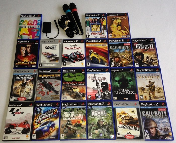 Sony - 21 Playstation 2 / PS2 games - Catawiki