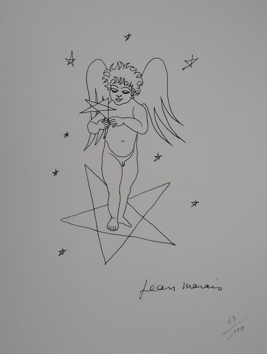 Jean Marais (1913-1998) - L'ange à l'étoile