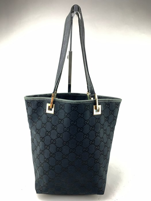 Gucci - GG Black Canvas - Tote bag - Catawiki