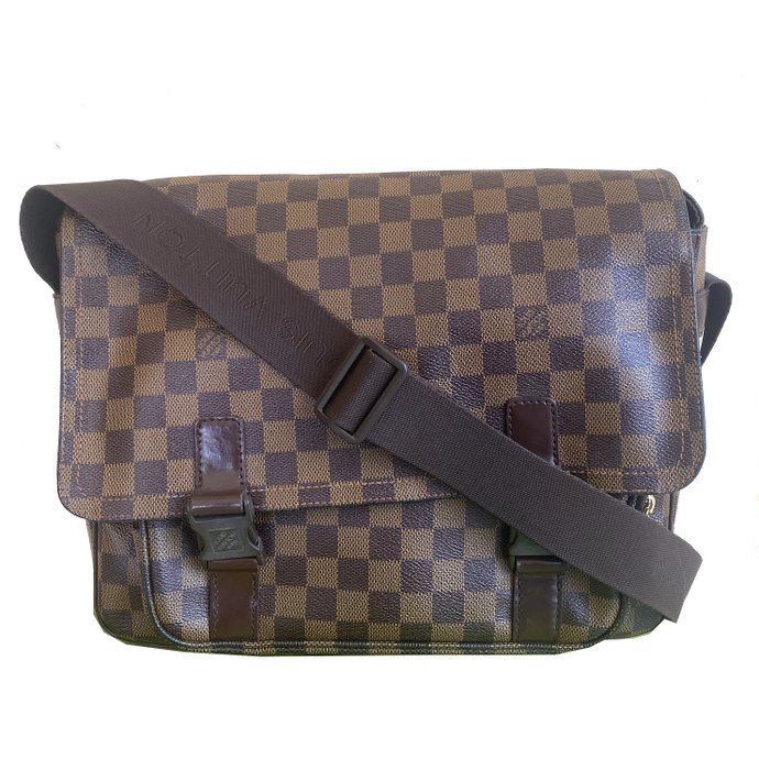 Louis Vuitton - Damier Ebene Melville - Crossbody bag - Catawiki