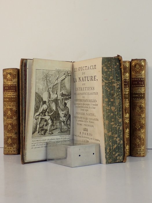 Noël-Antoine Pluche - Le Spectacle de la Nature, ou Entretiens sur les particularités de l'Histoire naturelle - 1754