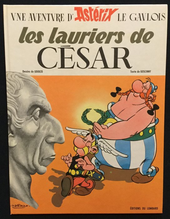 Asterix T18 - Les lauriers de César - Hardcover - Belgische OE (1972)